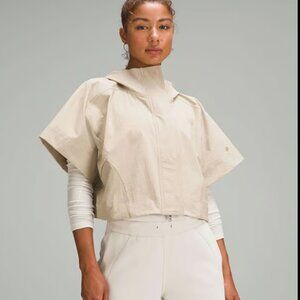 Lululemon Mixed Woven Short-Sleeve Jacket Trench Size XL